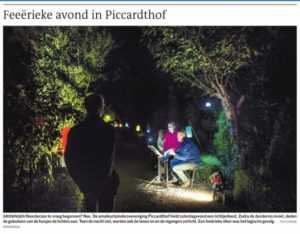 lichtjesfeest Piccardthof 2015